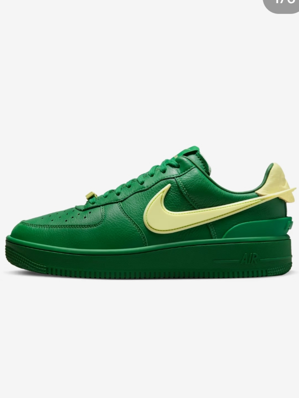 Nike Air Force 1 X Ambush Pine Green And Citron- 11